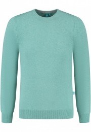 DistrictIndigoCrewneckPulloverAqua2XL