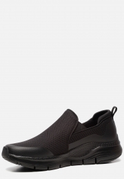 SkechersArchFitBanlininstapperszwartTextiel
