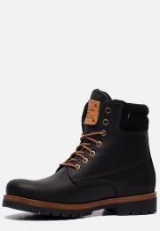 PanamaJackPanama03C27veterbootszwartLeer
