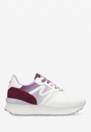 SneakerJujuHumperWitPaars