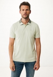 PoloColorblockLichtgroen