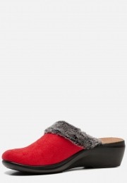 FlyFlotPantoffelsroodTextiel