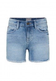 MidWaistRegularLegShortJeansBleach