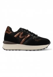 MexxSneakersJujuHumperMIEV1003343W-9993ZwartBruin-36maat36