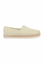 TomsAlpargataPlatform10017830Beige-36maat36