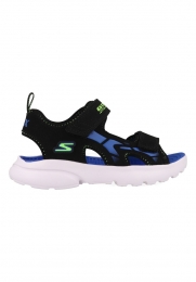 SkechersSandalenRazorSplash-AquaBuddies406513LBBLMZwartBlauwmaat