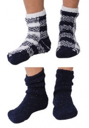 Tweepaarzachtesokken