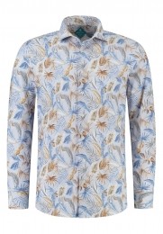 DistrictIndigoPerformanceOverhemdBlue48