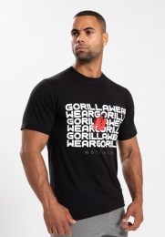 GorillaWearBradleyT-shirt-Zwart-L