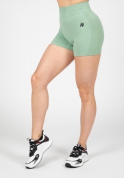 GorillaWearWhitneySeamlessShorts-Groen-ML