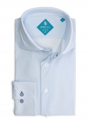 DistrictIndigoOverhemdPerformancePrintLBlue45