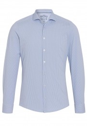 PureShirtsFunctionalLangeMouwOverhemdJerseyPrintBlauw44