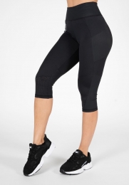 GorillaWearMonroeCroppedLegging-Zwart-S