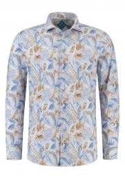 DistrictIndigoPerformanceOverhemdBlue48