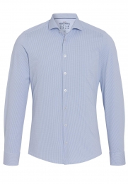 PureShirtsFunctionalLangeMouwOverhemdJerseyPrintBlauw44