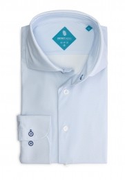 DistrictIndigoOverhemdPerformancePrintLBlue40