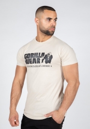 GorillaWearClassicT-Shirt-Beige-4XL