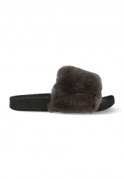 WarmbatPantoffelsBarleeBLE347085ZwartDonkerGrijs-38maat38