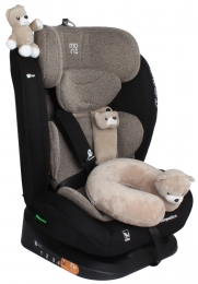 MoniCompetitionCoolBeige40-150cmi-SizeAutostoelLSA10