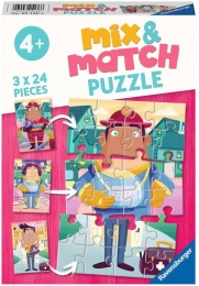 DeLeuksteBeroepenPuzzel3x24stukjes