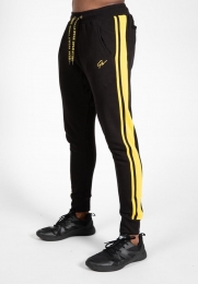 GorillaWearBanksTrainingsbroek-ZwartGeel-XL
