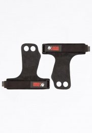 GorillaWear2-HoleLerenLiftingGrips-Zwart-XL