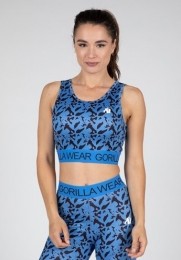 GorillaWearOsseoCropTop-Blauw-XL