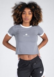 GorillaWearNewOrleansCroppedT-Shirt-Grijs-S