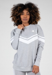 GorillaWearHaileyOversizedSweatshirt-GrijsGemeleerd-M