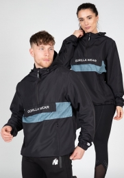 GorillaWearBoltonWindbreaker-UnisexAnorak-Zwart-L