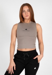 GorillaWearLivoniaCropTop-Beige-L
