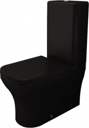 BocchiBlackstaandduobloktoiletzwartmat