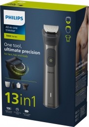 PhilipsAll-in-OneSeries7000-MG792015-13-in-1TrimmerSetVoorBaardLichaamHaar-Donkergri