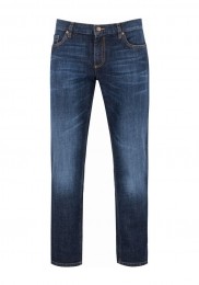 AlbertoJeansPipeRegularFitBlauw40-34