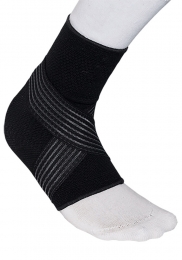 DunimedPremiumEnkelbraceinzwartenbeige