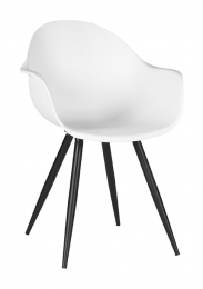 LABEL51EetkamerstoelLuca-Wit