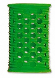 EfalockFluwelenrollerKortGroen24mm12st