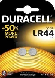 DuracellKnoopcelBatterijLR44NietOplaadbaar2Stuks