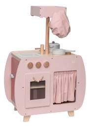 LabelLabelRozeHoutenBistroKeukenLLWT-34741