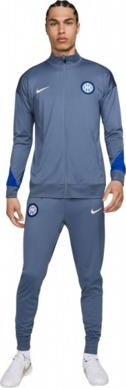 NikeInterMilanStrikeTrainingspakFull-Zip2024-2025GrijsblauwBlauwBeige