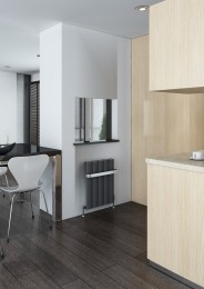 EastbrookMalmesburyaluminiumdesignradiator60x565cmAntraciet632watt