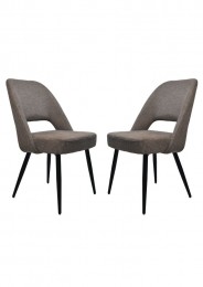 EetkamerstoelJennabruinkatoengewevenlinnensetvan2