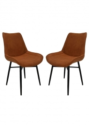 EetkamerstoelDenvertangarinepolyestersetvan2