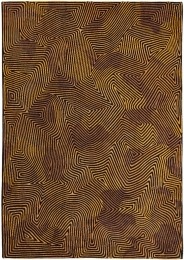 LouisdePoortere-MeditationCoralBlackGold9227-200X280cm