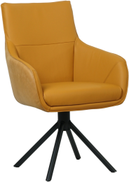 lerenindustriledraaibareeetkamerstoelFancy-leer