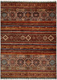 VloerkleedBaerhandgemaaktwolHadorn