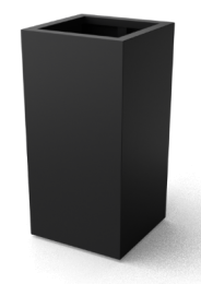 ArtusrechthoekigeAluminiumplantenbakken800x800x600mmGeroba-Geroba