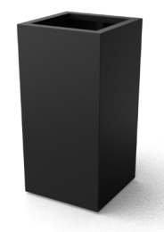 ArtusrechthoekigeAluminiumplantenbakken800x800x600mmGeroba-Geroba