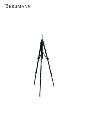 BergmannVloerstatiefvooroefenhoofdzwart70-715cm