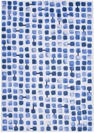 LouisdePoortere-CraftCobblestoneAmparoBlues9348-140X200cm